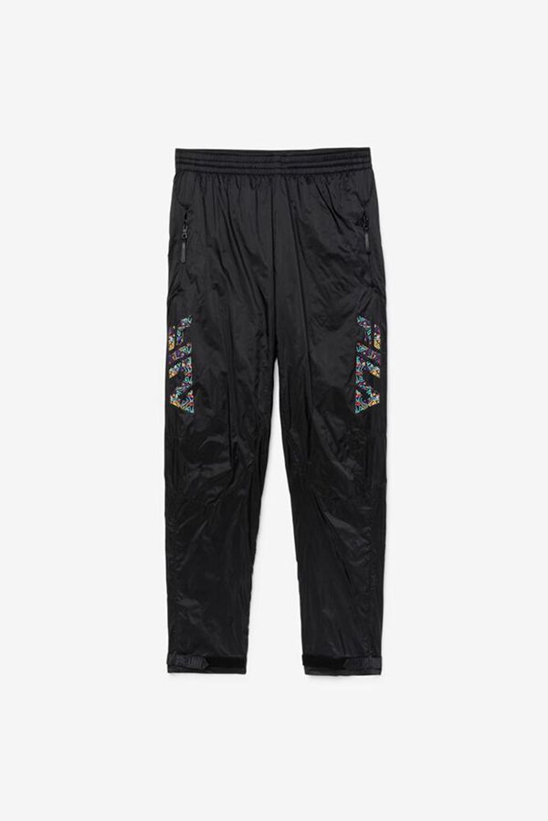 Pantalones Fila Hombre Negras - Tagg Athletic - España 593017BLH